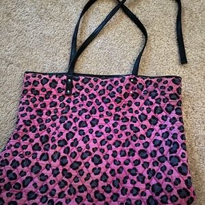 Vera Bradley leopard print purse